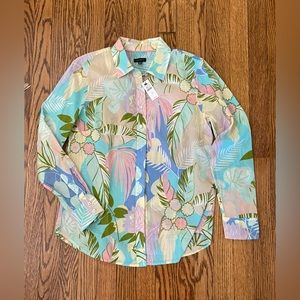 Talbots Hawaiian Shirt - NEW with tags